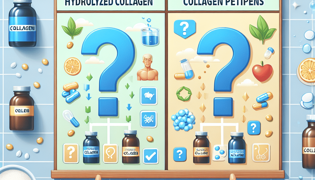 Hydrolyzed collagen vs collagen peptides which is better 